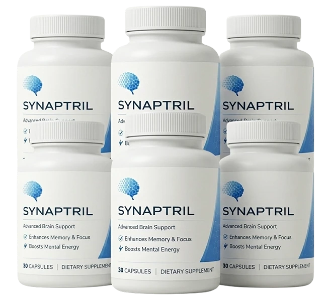 Synaptril 6-bottle package — 180-day supply of advanced brain support